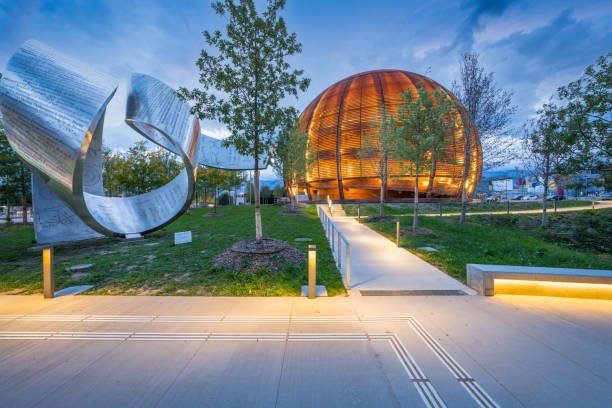 CERN, the European Organization for Nuclear Research, is a leading scientific center in Geneva known for the Large Hadron Collider (LHC). Founded in 1954, it advances fundamental physics research and fosters global collaboration, while also contributing major innovations like the World Wide Web.